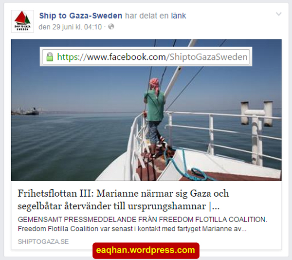 Ship to Gaza 1